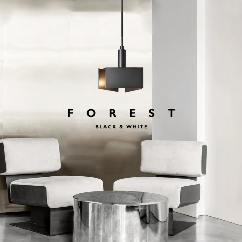 

Modern simple chandelier creative all copper minimalist chandelier restaurant bar ins wind bedside small chandelier