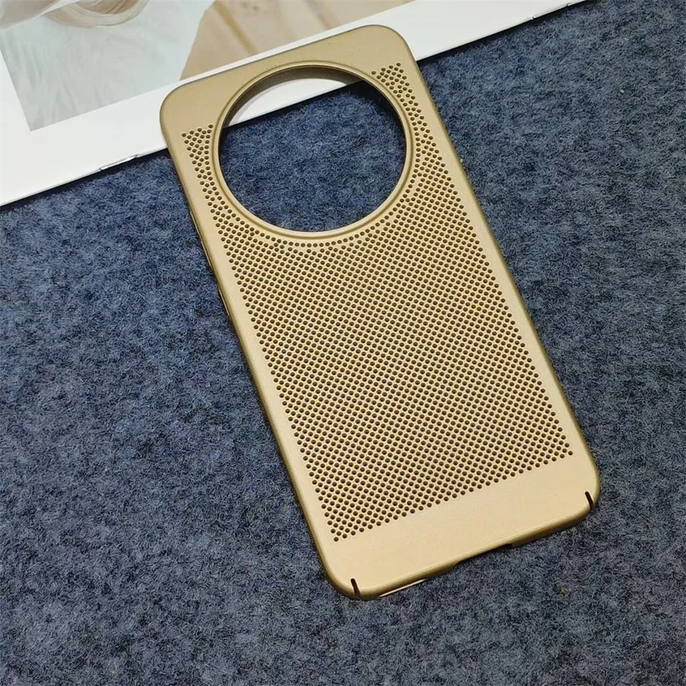 Ultra-Thin Matte Hard Phone Case with Breathable Mesh Design