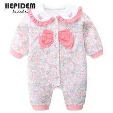 

HEPIDEM Baby Rompers Clothes Sets Newborn Girls Cotton Jumpsuits Outfits Spring Autumn Long Sleeve Infant Overalls 615