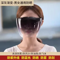 Enhanced Full - Coverage Protective Eyewear with Spherical Lens (Gradient Gray)