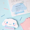 Cartoon Sanrio Memo Pads Cute Kt Kuromi Cinnamoroll Melody Student Stationery Office Message Notes Children'S Gift Wholesale 6