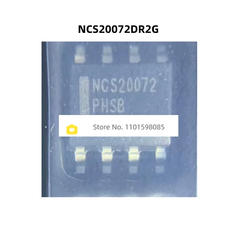 NCS20072DR2G NCS20072 SOP8 100%, 로트당 5 개
