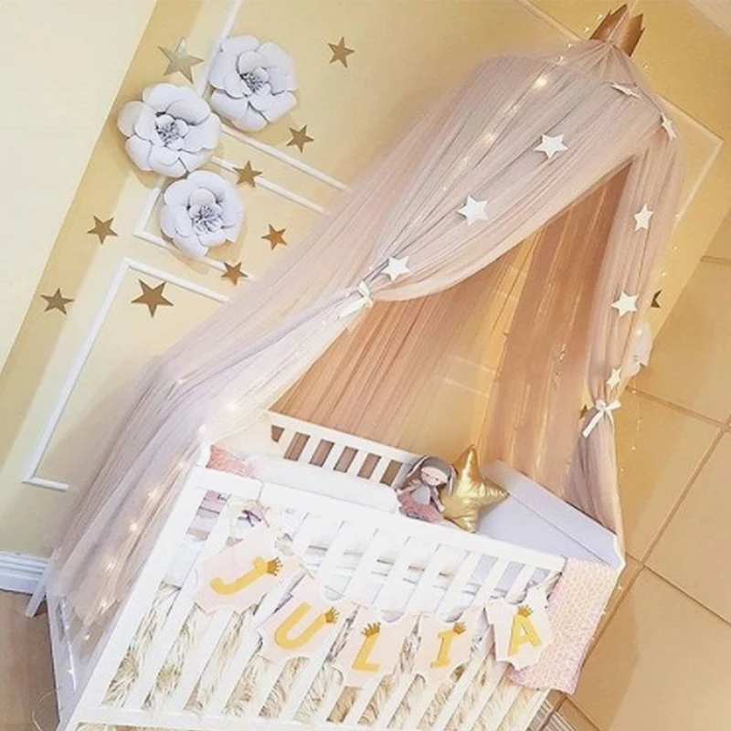 Hanging Baby Crib Canopy 4