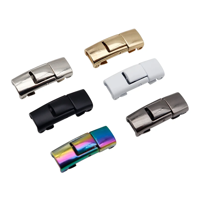 Weiou Lace Accessory Metal Lock Tips 2Pcs/Pair Convenient Easy Lace-Up Tools 10.5*27mm Smooth/Matte/Laser Version Canvas Cordon