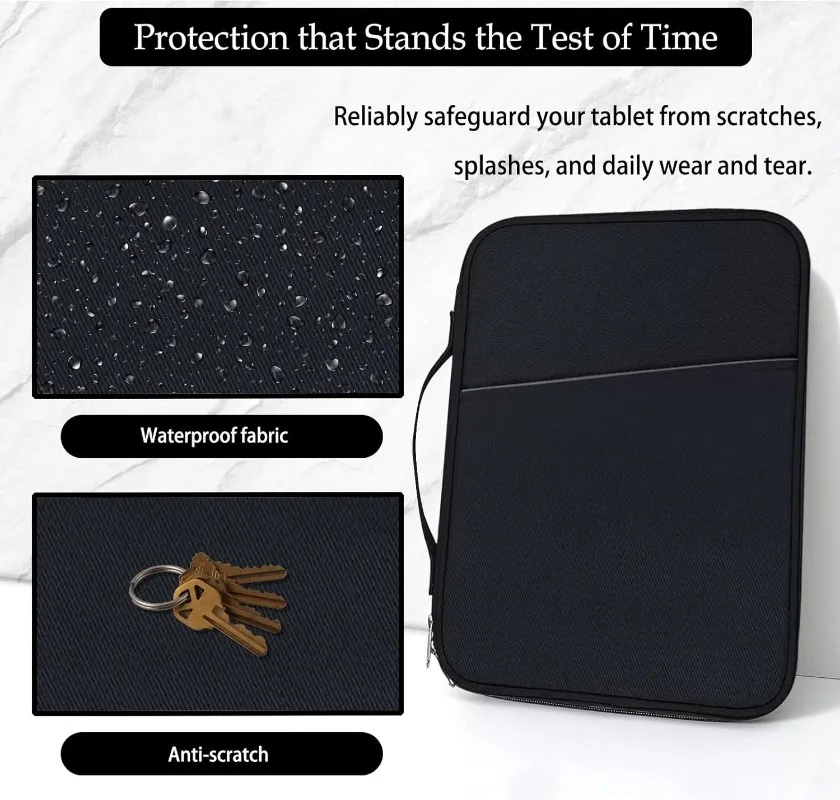 Portable Tablet Sleeve Bag with Handle | Protective 12-13 Cover Pouch