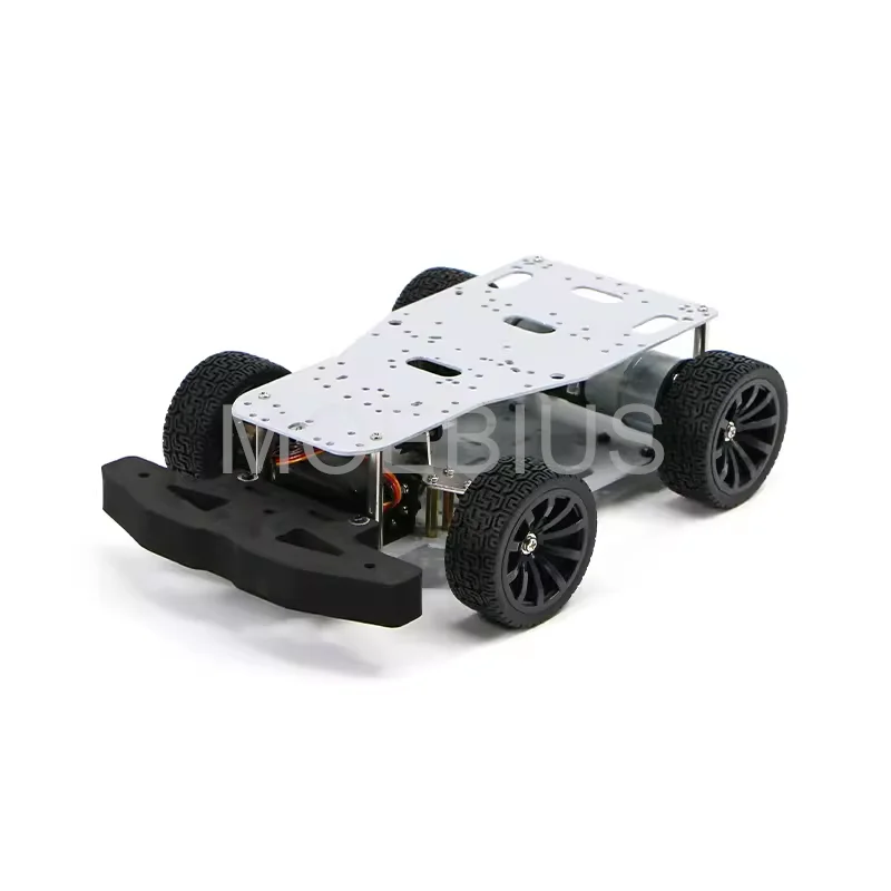 빅 애커만 섀시 시리즈 지능형 로봇 자동차, 무인 차량, 고정밀 Gmr 인코더 모터, 4wd 드라이브 전기