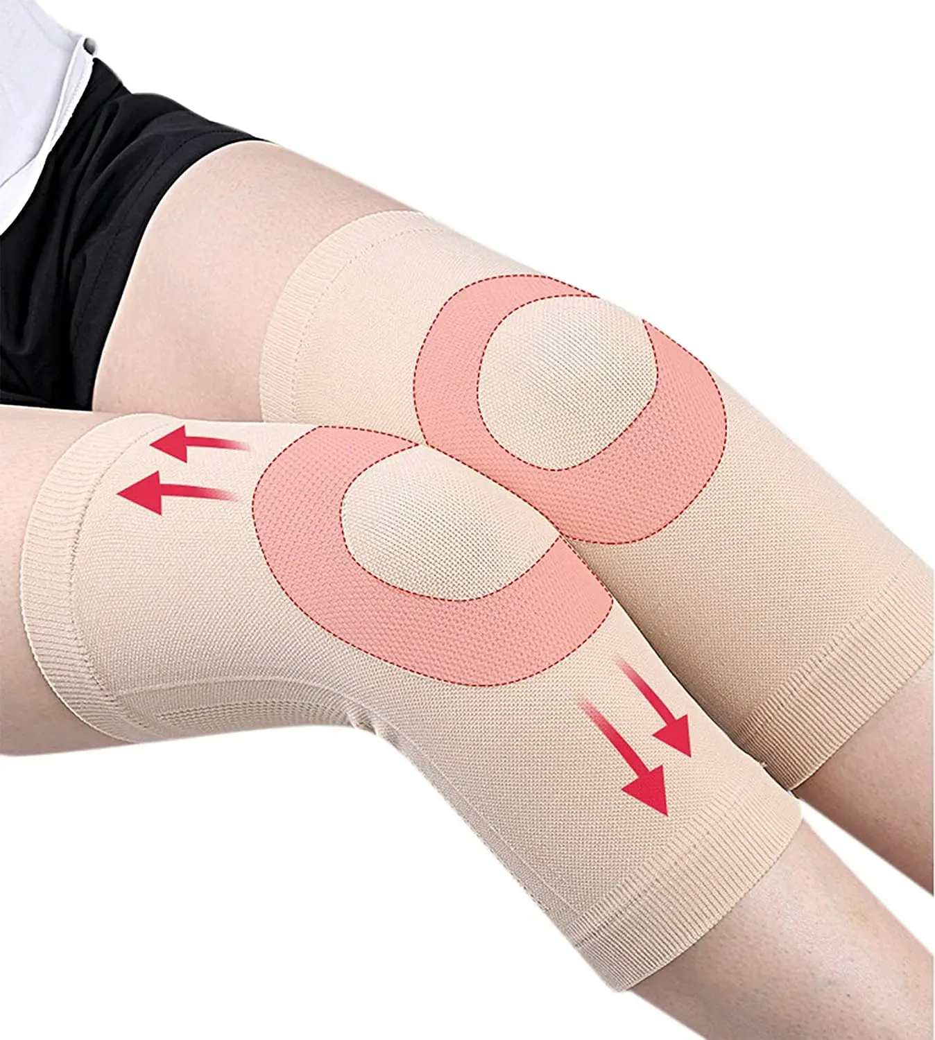 1 Pair Knee Compression Sleeves Strong Support Knee Brace Unisex Knee Support Meniscus Tear Arthritis Pain Relief knee support sleeve knee support knee brace knee wraps