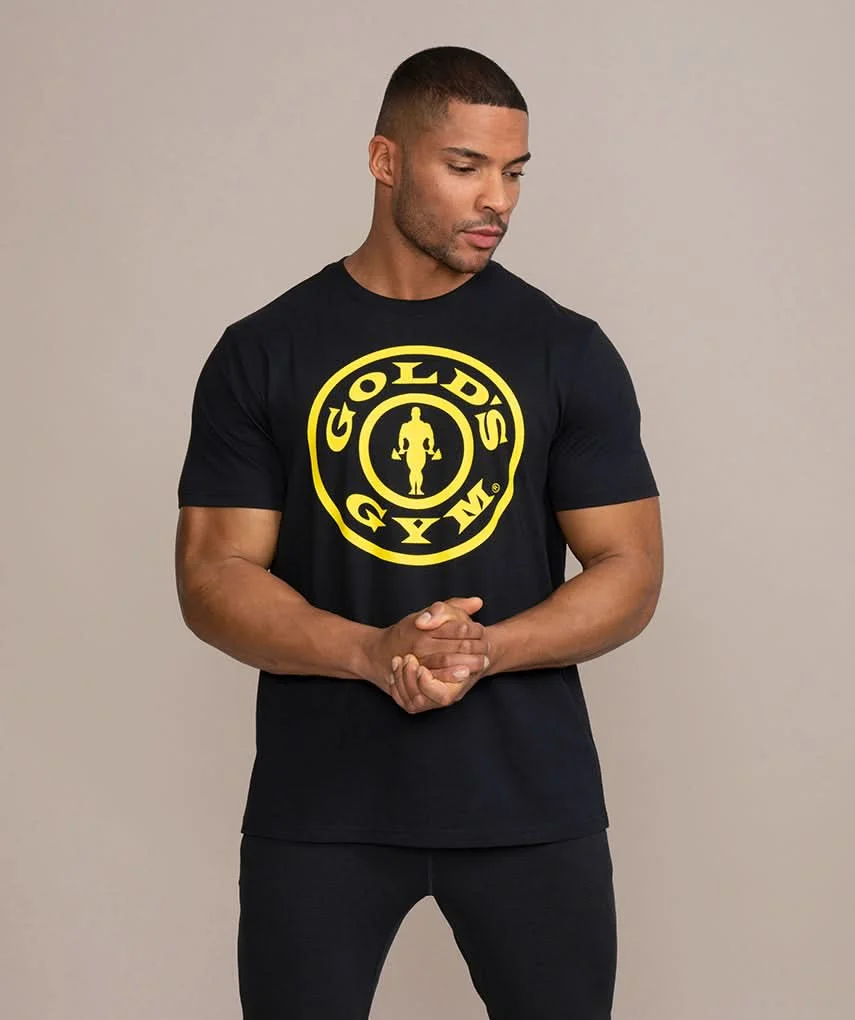 2026 GYM Gewichtsscheiben-Fitness-T-Shirt Hochwertiger Luxus Unisex-Stil für Männer und Frauen