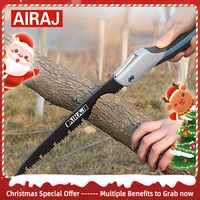 AIRAJ Folding Saw Woodworking Folding hacksaw Multifunction Cutting Wood Sharp Camping Garden Prunch Saw Tree Chopper Knife Hand 1