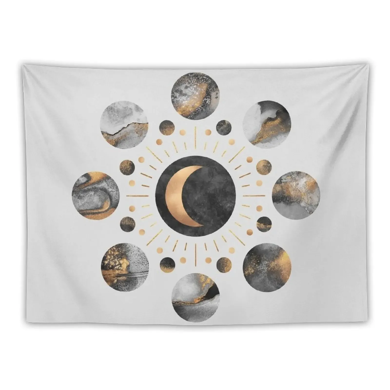 

Moons Tapestry Aesthetic Room Decor Decoration For Home Room Design Tapestry