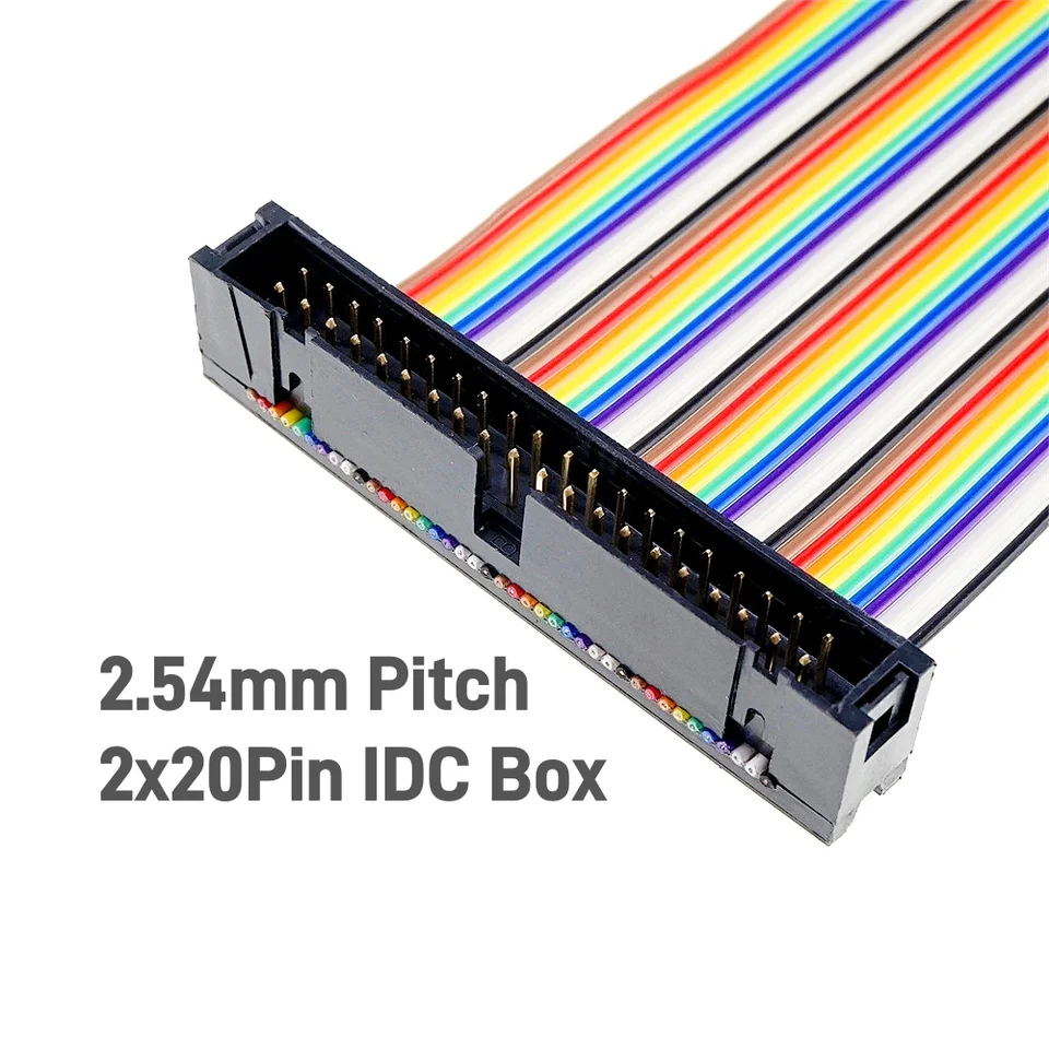 Cabezal Hembra 40 Pines 10 Piezas - Cabezal Hembra 2x20 Pines 2.54mm - Compatible Con Raspberry Pi GPIO Y Conexiones Dupont Camara Digital Bridge - Foto 3