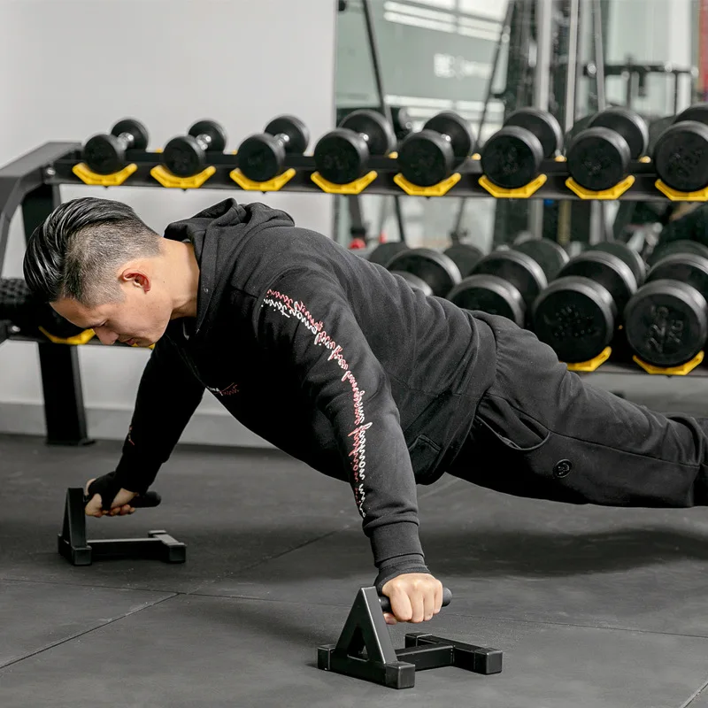 Push-up Rack I-beam Stand Workout Training Pectoral Muscle Fitness Equipment Push-up Machine