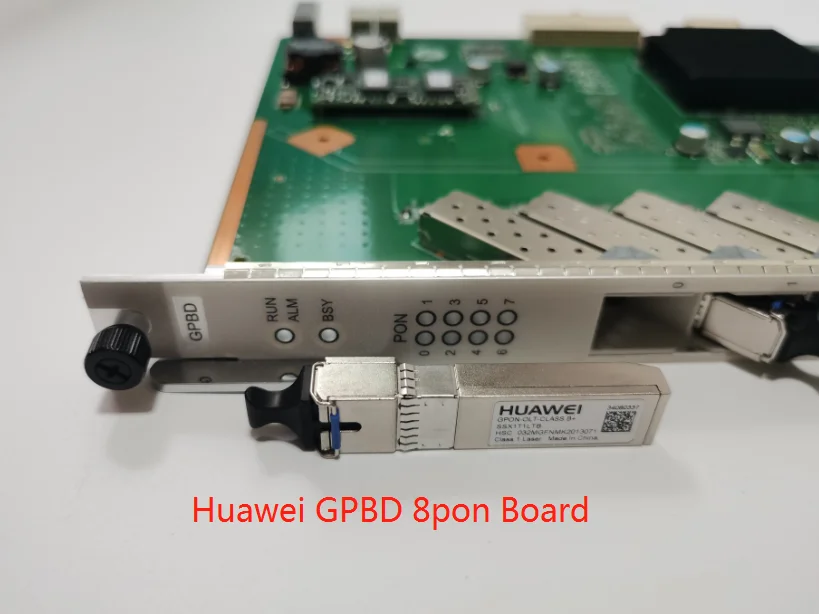 

Huawei 8 PON Port GPON Board GPBD with B+ C+ C++ SFP Suitable 8 ports GPON Interface Board for MA5680T MA5683T MA5608T