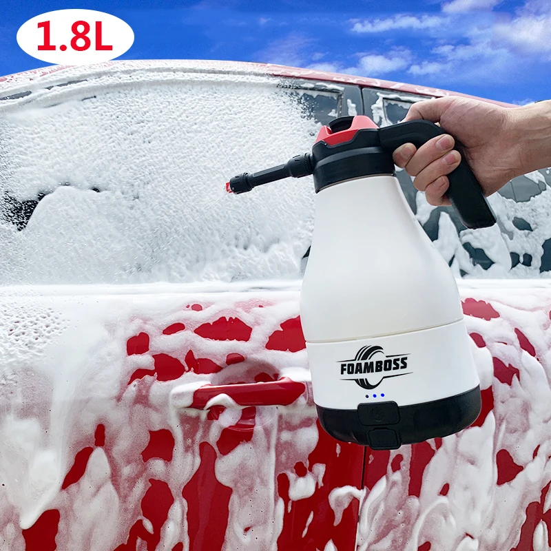 Electric Foam Sprayer Cordless Car Wash 8.4V 1.8L Foam Cannon Special  Device Watering Can Manual Corrosion Acid Resistant - China Handle Tool,  Electric Foam Sprayer