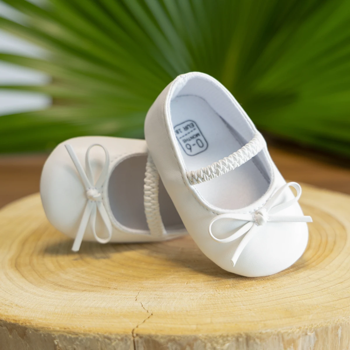 Newborn Baby Girl Princess Shoes Bow Tie Flat Bottomed Bean Shoes Shallow Mouthed Soft Casual Toddler Girls Shoes 0-18M Baby & Maternity