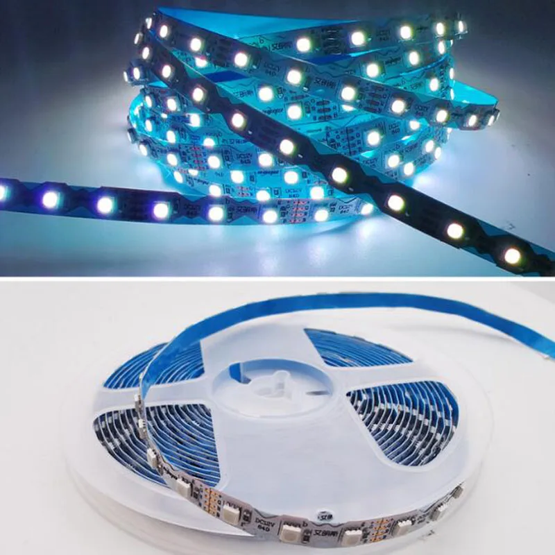 5m S자형 지그재그 RGB LED 스트립 84 LED/m 96 LED/m 7mm 12V 문자 간판 로고 플렉시블 광고 조명 네온 문자 스트립