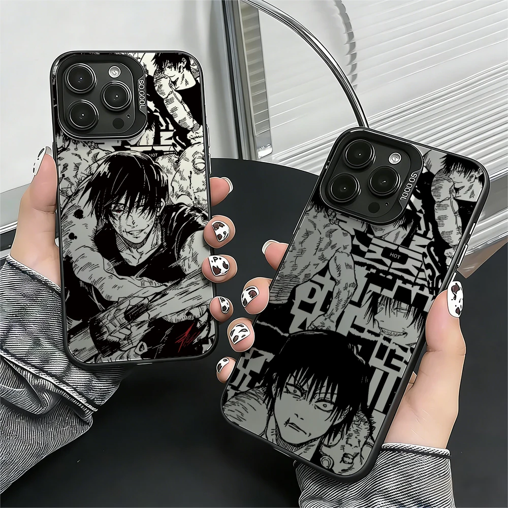 F-Fushiguro T-Toji Matte Phone Case - Sleek Protective Cover