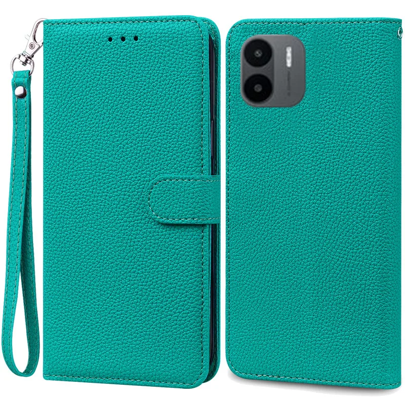 Leather Flip Wallet Phone Case - Elegant Book Style Cover, Durable Protection, Sleek Design