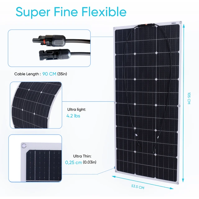 Bougerv Solar Panel - Cellules Photovoltaïques, Panneaux Solaires -  AliExpress