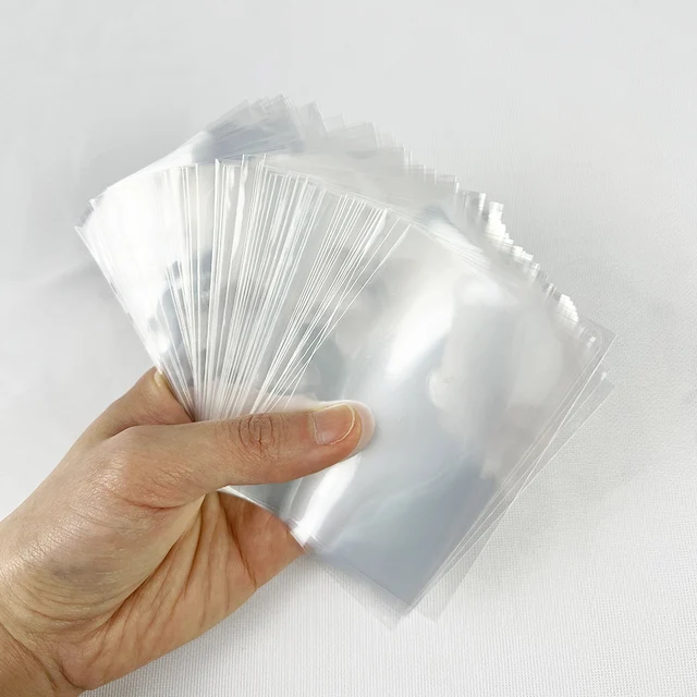 Transparent KMC Card Sleeves Trading Card Sleeve Barrier Board Game Cards Inner Protector for MTG/YGO 64x89mm 4