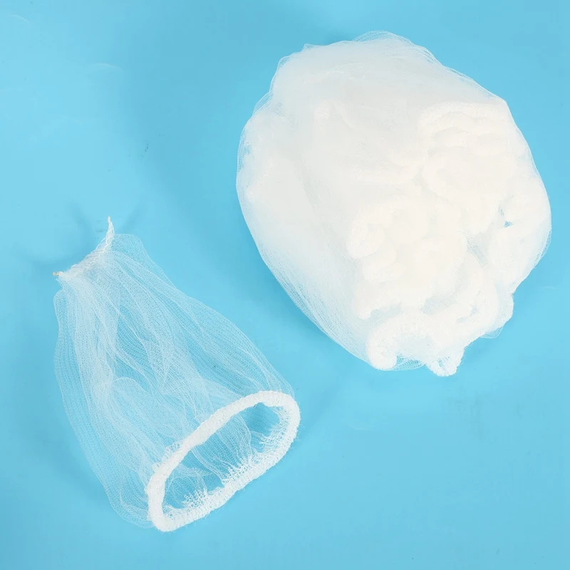 200Pcs Kitchen Sink Anti Clogging Garbage Bag Trash Vegetable Strainer Filter Mesh Disposable Drain Debris Filter Bag