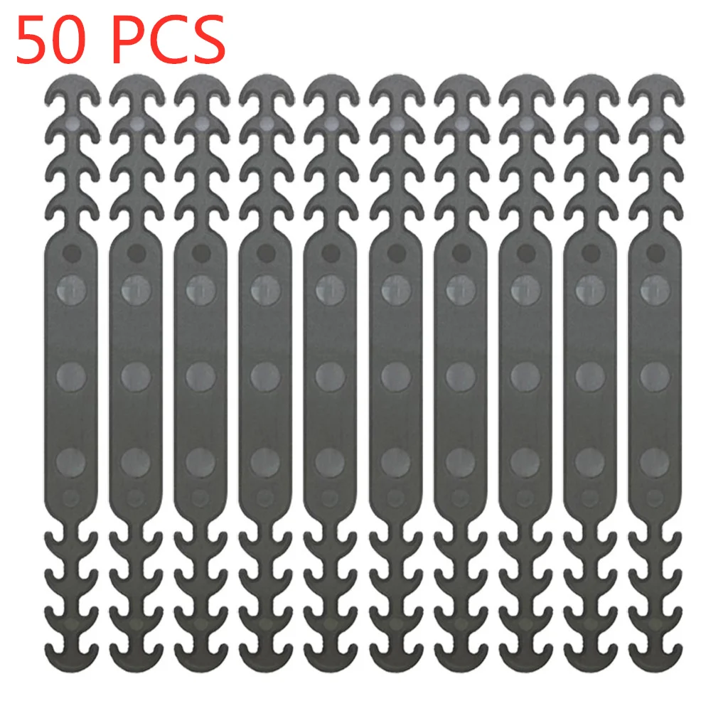 50PCS Adjustable Anti-Slip Silicone Mask Ear Saver Clip Extension Hook Strap Buckle Face Holder Accessory Salva Orejas | Дом и сад