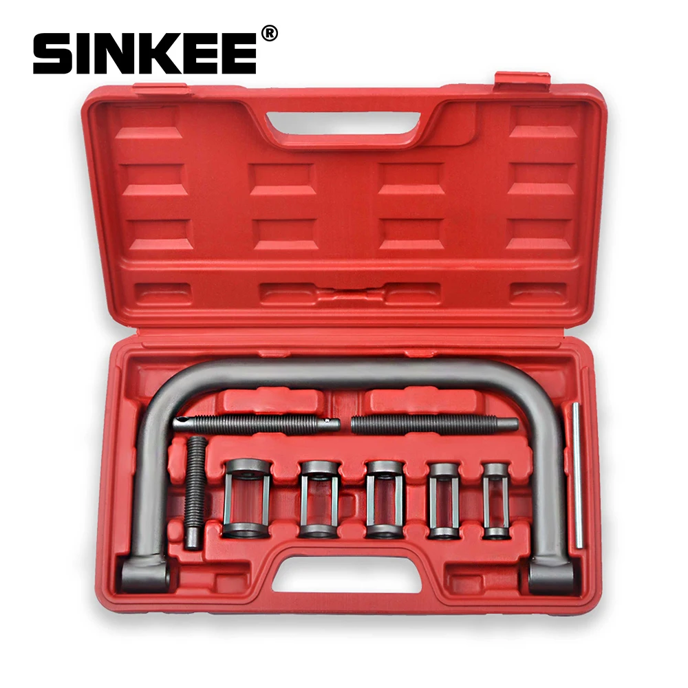 Car Engine Cylinder Head Valve Spring Compressor Remove Install Tool