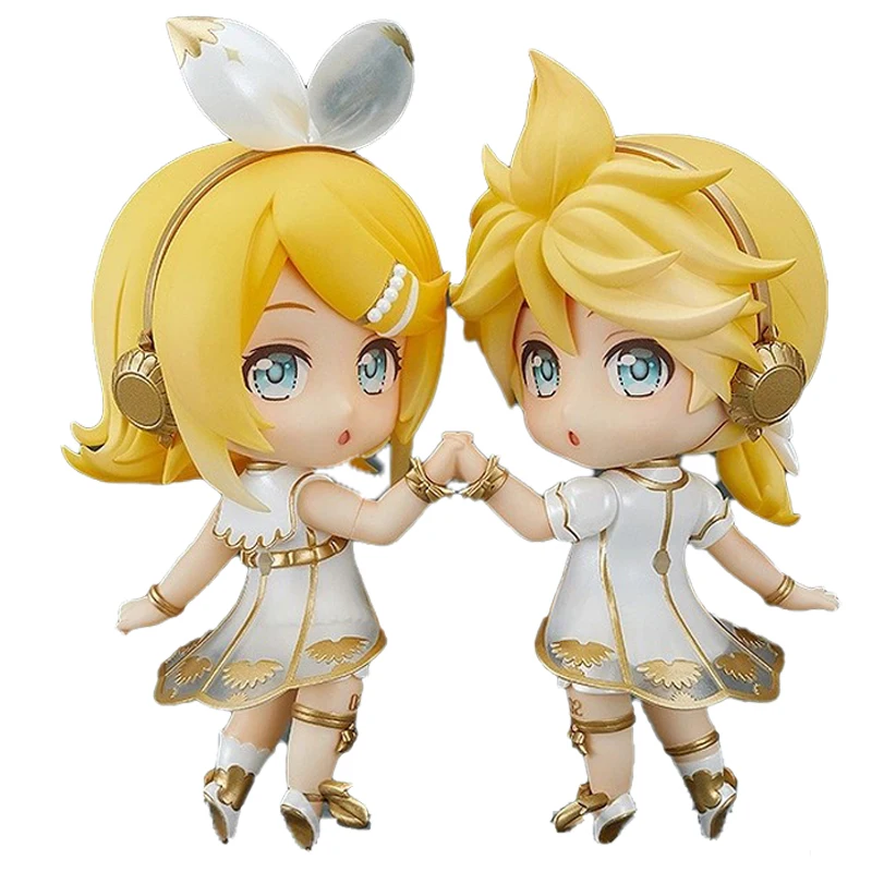 

GOOD SMILE NENDOROID GSC 1919 1920 Kagamine Rin Kagamine Len Piapro Anime Figure Model Collecile Action Toys Gifts