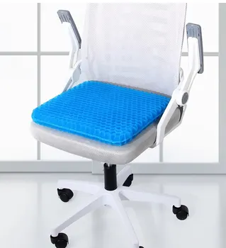 Gel Seat Cushion Summer Breathable Honeycomb Design For Pressure Relief Back Tailbone Pain - Home Office Wheelchair Chair Cars 18