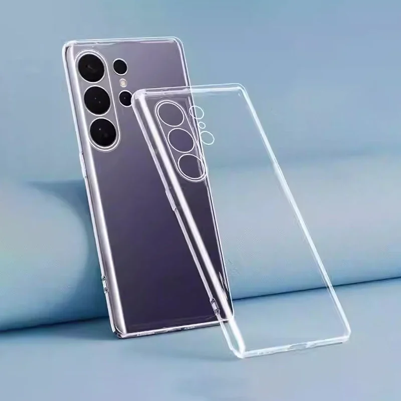 Soft Silicone Clear TPU Thin Camera Protective Phone Case