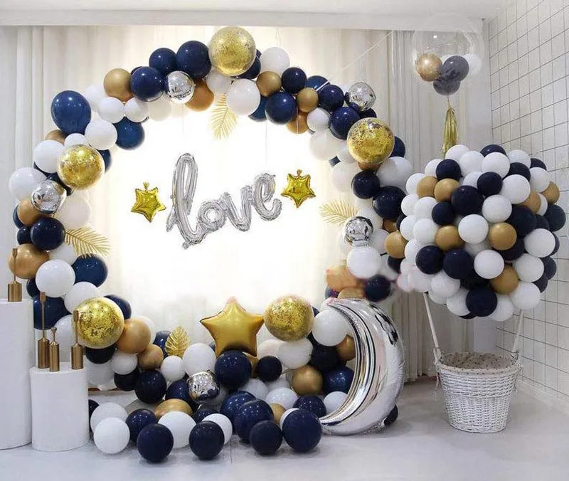 Description Picture 5 of item1.8M Round Balloon Arch Kit Holder Bow of Balloon Circle Wreath Balloon Stand Support Wedding Birthday Party Home Decor Accessor