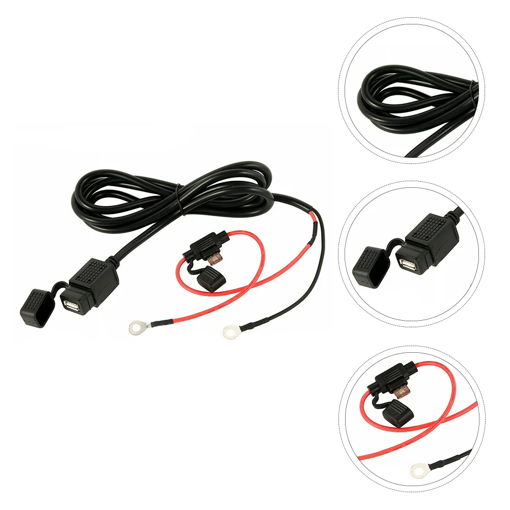 

Motorcycle USB Charging Motorbike Phone Power Adapter Waterproof Dual Car