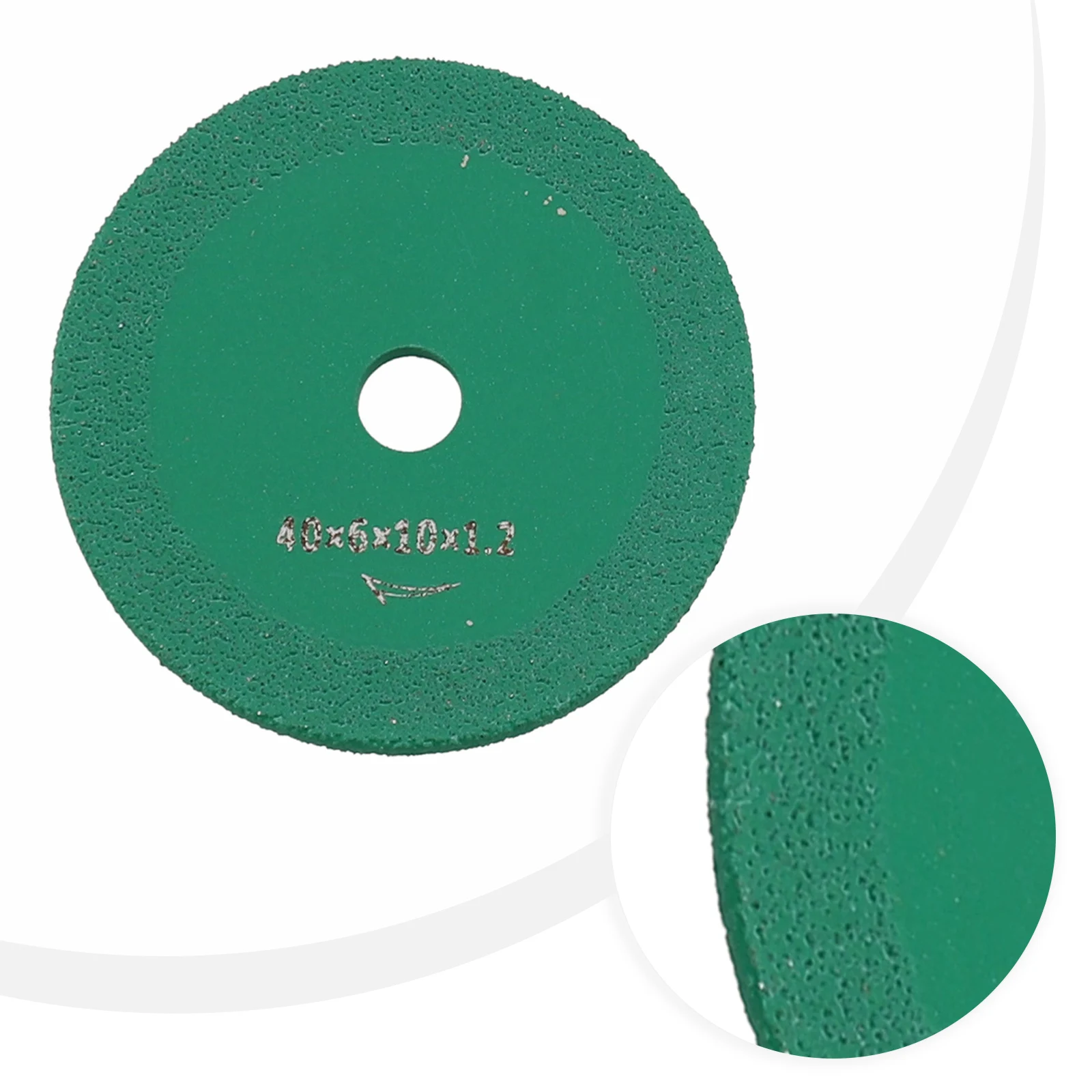 

Cutting Disc Cutting Blade For Angle Grinder Wear Resistance 40mm 50mm 60mm 70mm 80mm Green High Manganese Steel