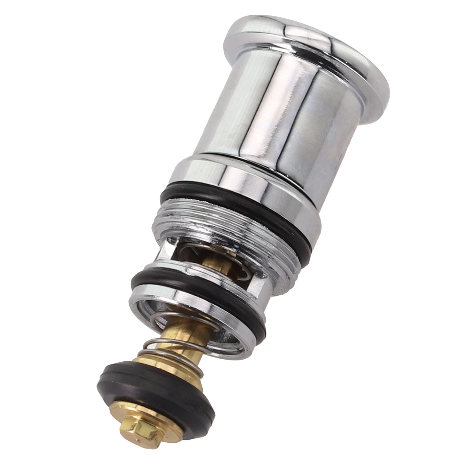 Pull Water Distributor Shower Switch Valve Spring-Loaded Pull-up Water Triple Bathtub Distributor Home Improvement