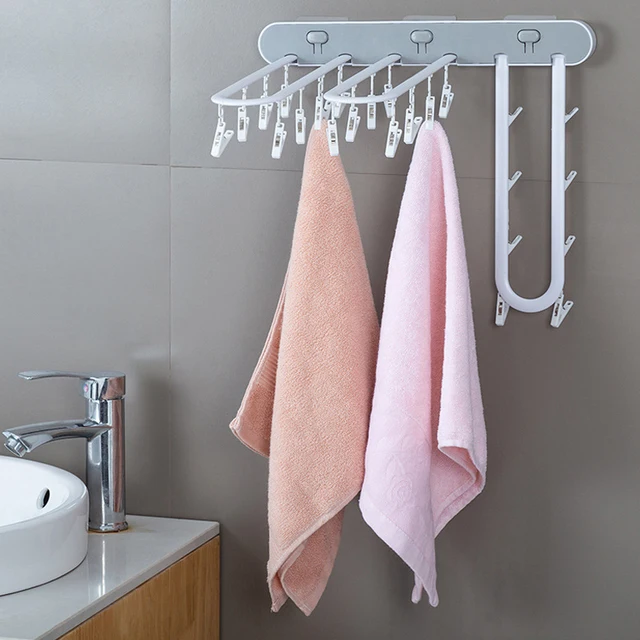 1Dcs Multifunkciós Paszta Típusú Tároló Állvány Egyszerű Otthon Ush Összecsukható Zokni Többports Fehérnemű Fogasok - Image 5