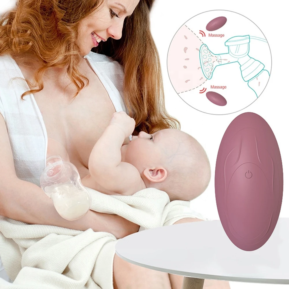 Lactation Massager, Soft & Comfortable Breast Massager For Pumping,  Breastfeeding