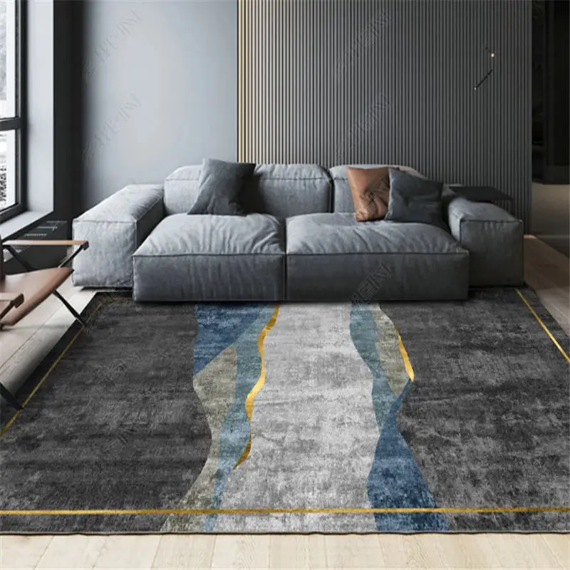 Rugs and Carpets for Home Living Room Rugs for Bedroom Decoration Geometric Soft Nordic Luxury LIVE ROOM area Rug floor mats