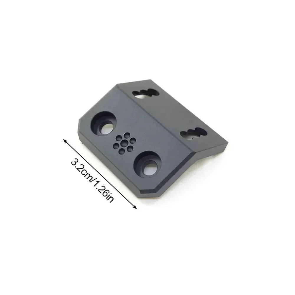 Tactical M300/M600 Flashlight LED Light Side Replacement Mounting Base Hunting MLOK Guide Rail Metal Base Mlok Flashlight Base 5