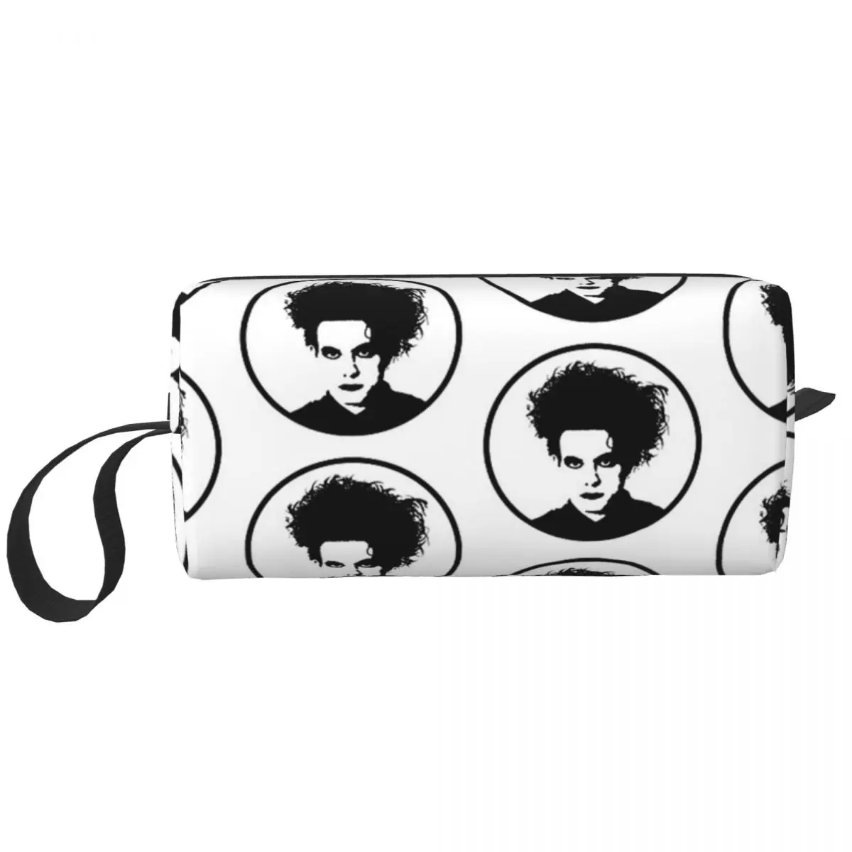 

Robert Smith Music Band The Cure Makeup Bag Pouch Cosmetic Bag Men Women Toiletry Bags Accessories Organizer