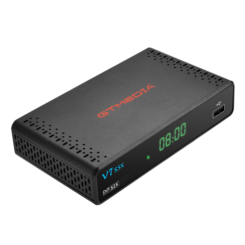 GTMEDIA V7 S5X Satellite TV Receiver DVB-S/S2/S2X H.265(8bit) Support HD 1080P