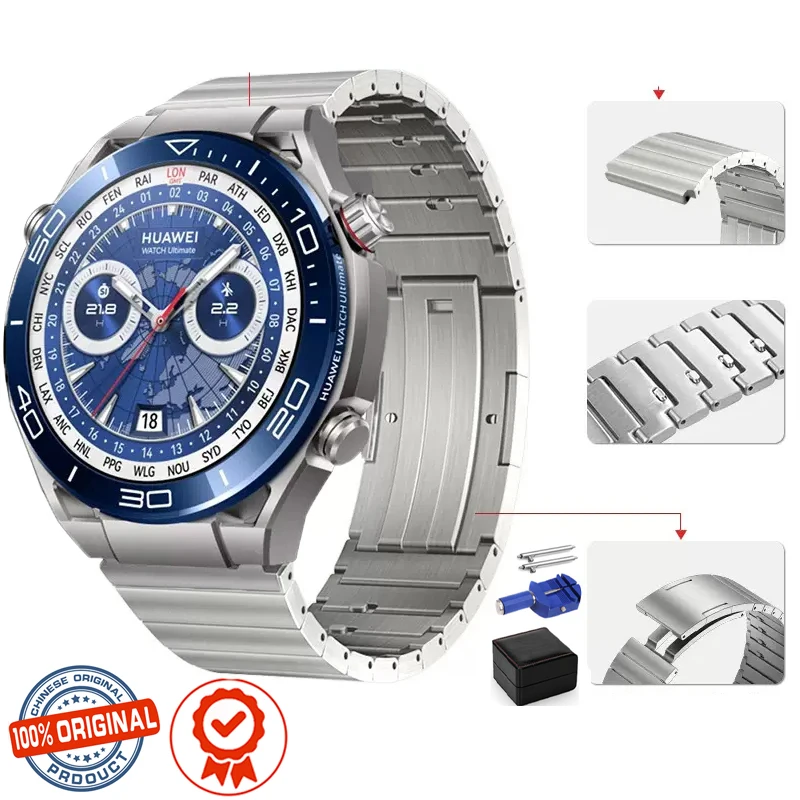 HUAWEI WATCH Ultimate 用チタンストラップ、Huawei Ultimate 用チタン
