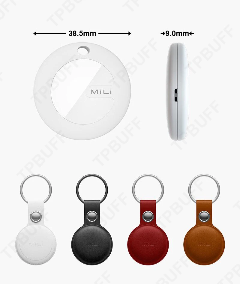 MiLi GPS Tracker Mitag Bluetooth Smart Locator Anti-Lost Device Mobile Keys Elderly Finder Work With Android Find My device