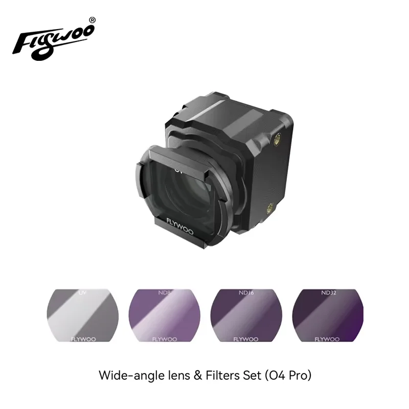 Flywoo O4 Pro 액세서리 광각 렌즈 155 ° ? ?   드론 카메라용 O4 Pro UV ND 필터 V2용 O4 pro 카메라 TPU 보호