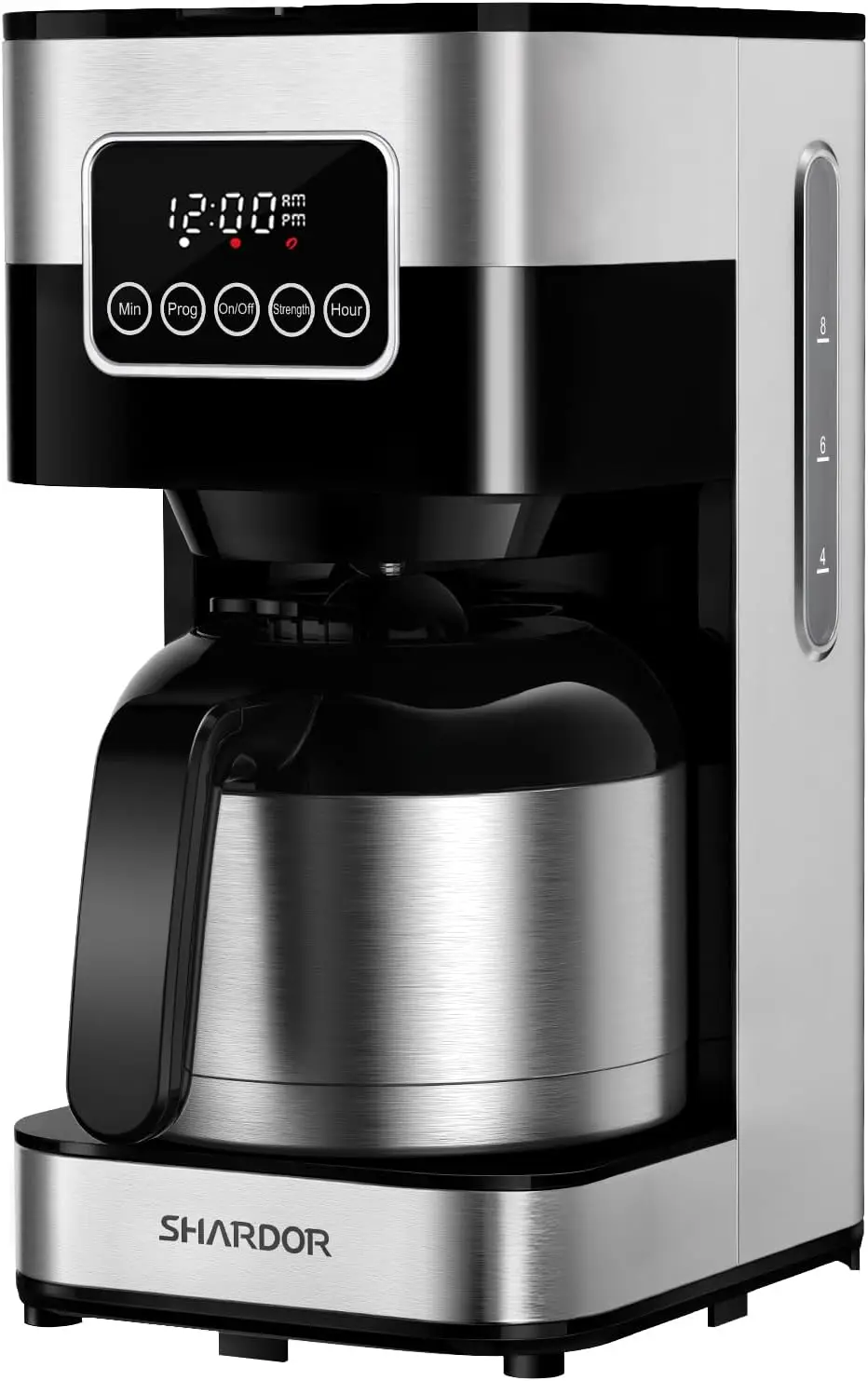 

SHARDOR Programmable Coffee Maker with 8-Cup Thermal Carafe, Touch-Screen Drip Coffee Machine with Timer, Regular