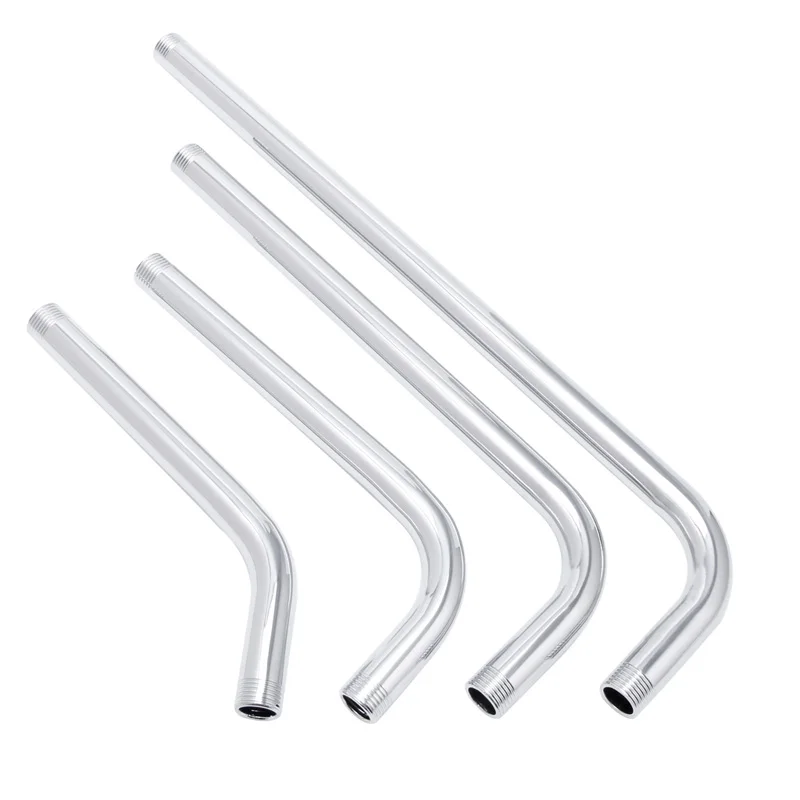 Thread G1/2 Stainless Steel Wall Mounted Tube Rainfall Shower For Head Arm Brack