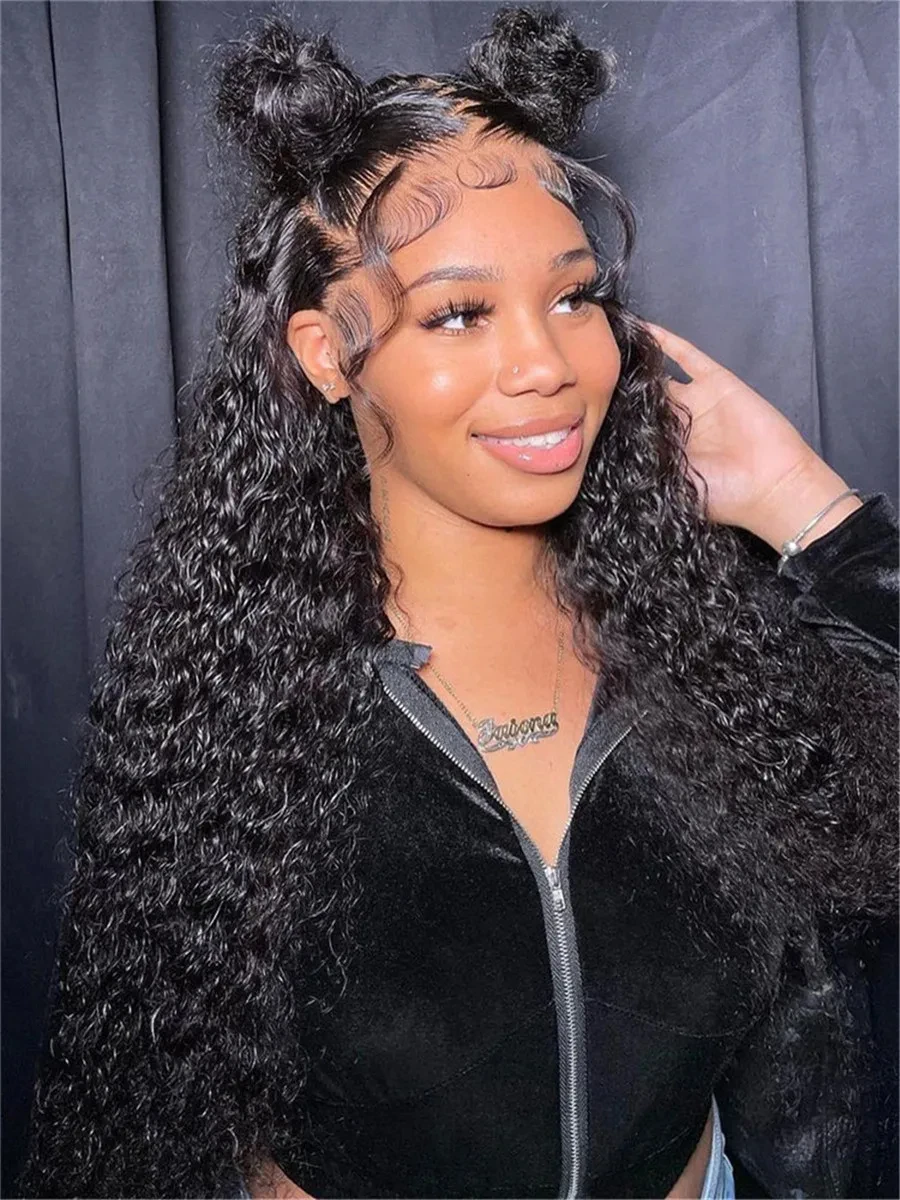 

13x4 Peruvian Deep Wave Lace Frontal Wig 28 30 Inch Human Hair Wigs For Women Water Wave Lace Front Wig On Sale