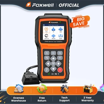 FOXWELL T2000 PRO Auto Tire Pressure Tool TPMS Relearn Activate Sensors Programming Car OBD2 Code Reader Diagnostic Tools 1