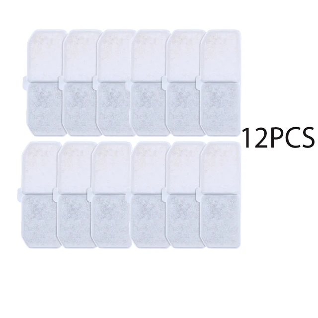 12pc/24pc pet water distributor filter cat drinking water filter filter (this product only has chip) 6