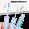 2 In 1 Double-head Glitter Liquid Eyeshadow Brightening Lightweight Waterproof Matte Blue-green Summer Lying Silkworm Eye Makeup 5
