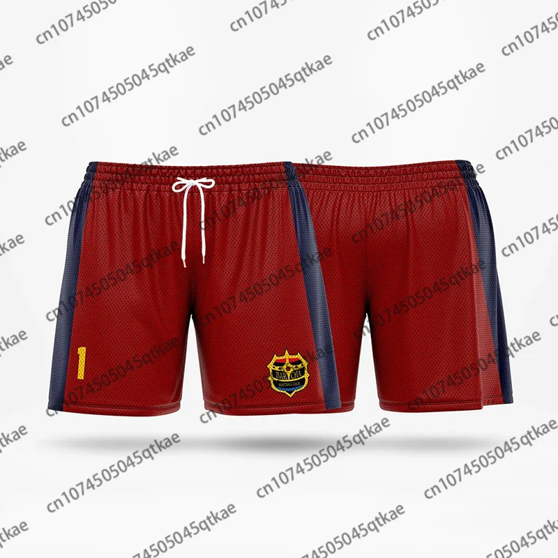 Blue Lock FC Barcha Cartoon Anime Jersey Mens Quick-Dry Shorts Summer Oversize Fashion Sport Unisex Short Pant Breathable Shorts 4